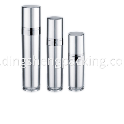 Aluminum Cosmetic Lotion Airless Pump Bottle And Jar